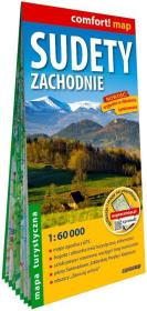 Okładka książki Comfort! map Sudety Zachodnie 1:60 000 laminowana