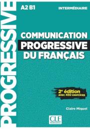 Communication progressive du français Niveau intermédiaire Livre + CD. Autor: Miquel Claire. Dadada.pl Okładka książki Communication progressive du français Niveau intermédiaire Livre + CD