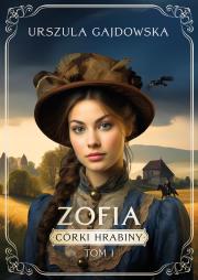Córki hrabiny Tom 1 Zofia. Autor: Gajdowska Urszula. Dadada.pl Okładka książki Córki hrabiny Tom 1 Zofia