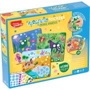 Opakowanie Creativ Naklejki geometryczne świat zwierząt MAPED