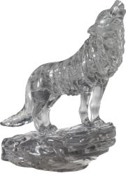 Opakowanie Crystal Puzzle - Wilk (czarny)