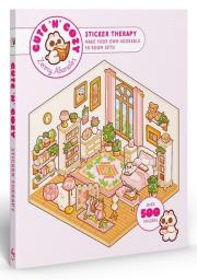 Okładka książki Cute 'n' Cozy Sticker Therapy