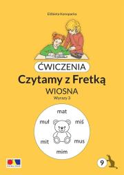Opakowanie Ćwiczenia. Czytamy z Fretką cz.9 Wiosna. Wyrazy 3