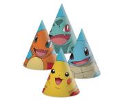 Opakowanie Czapeczki papierowe Pokemon 6szt
