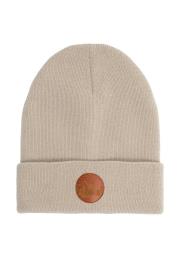 Opakowanie Czapka Beanie z bawełny organicznej beżowa