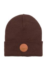 Opakowanie Czapka Beanie z bawełny organicznej brązowa