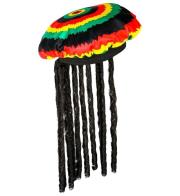 Czapka rasta z dredami. Wydawca: Widmann. Dadada.pl Opakowanie Czapka rasta z dredami