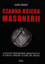 Czarna księga masonerii. Autor: Guido Grandt. Dadada.pl Okładka książki Czarna księga masonerii