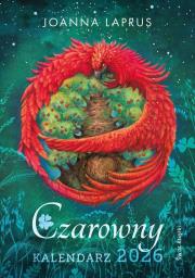 Czarowny kalendarz 2026. Autor: Joanna Laprus. Dadada.pl Okładka książki Czarowny kalendarz 2026