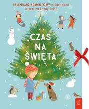 Okładka książki Czas na święta Kalendarz adwentowy z okienkami