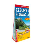 Czechy i Słowacja laminowana mapa samochodowa 1:600 000. Autor:   Praca zbiorowa. Dadada.pl Okładka książki Czechy i Słowacja laminowana mapa samochodowa 1:600 000