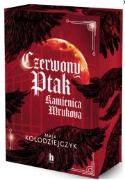 Czerwony Ptak. Kamienica Mrukova (barwione brzegi). Autor: Kołodziejczyk Maja. Dadada.pl Okładka książki Czerwony Ptak. Kamienica Mrukova (barwione brzegi)