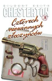 Czterech niewinnych złoczyńców w.2025. Autor: Chesterton Gilbert Keith. Dadada.pl Okładka książki Czterech niewinnych złoczyńców w.2025