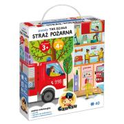 Opakowanie CzuCzu Puzzle Tak działa Straż pożarna 3+, 4+