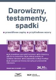 Okładka książki Darowizny testamenty spadki Prawo na co dzień 2/2025
