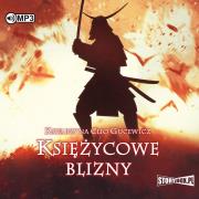 Date Masamune T.1 Księżycowe blizny audiobook. Autor: Katarzyna Clio Gucewicz. Dadada.pl Okładka książki Date Masamune T.1 Księżycowe blizny audiobook