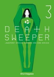 Death sweeper. Tom 3. Autor: Sho Kitagawa. Dadada.pl Okładka książki Death sweeper. Tom 3