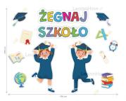 Opakowanie Dekoracja klasowa - Żegnaj szkoło 13el