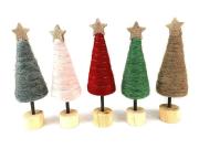 Opakowanie Dekoracja świąteczna Choinka drewniana MIX