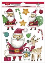 Dekoracje elektrostatyczne Mikołaje 10szt. Wydawca: Titanum. Dadada.pl Opakowanie Dekoracje elektrostatyczne Mikołaje 10szt