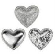 Opakowanie Dekoracje materiałowe serca 32x30mm