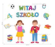 Opakowanie Dekoracje szkolne - Witaj szkoło 12szt XL
