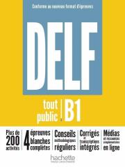 DELF Tout Public B1. Nouveau Format d'Epreuves. Autor:   Praca zbiorowa. Dadada.pl Okładka książki DELF Tout Public B1. Nouveau Format d'Epreuves
