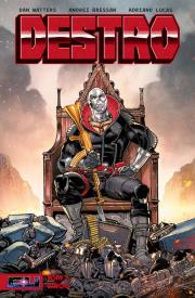 Destro. Tom 1. Autor: Watters Dan, Andrei Bressan. Dadada.pl Okładka książki Destro. Tom 1