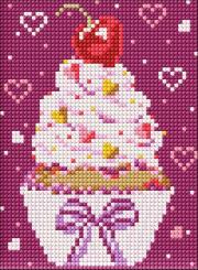 Opakowanie Diamentowa mozaika - Apetyczny tort 15x20cm