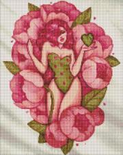 Opakowanie Diamentowa mozaika - Delikatność wiosny 40x50cm