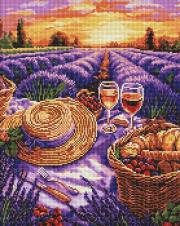 Diamentowa mozaika - Fioletowy horyzont 40x50cm. Wydawca: Ideyka. Dadada.pl Opakowanie Diamentowa mozaika - Fioletowy horyzont 40x50cm