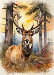 Opakowanie Diamentowa Mozaika Jeleń NO-2001706