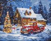 Opakowanie Diamentowa mozaika - Noworoczne cuda 40x50cm