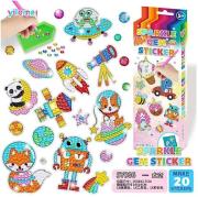 Diamentowa mozaika Sparkle kosmos. Wydawca: Fandy. Dadada.pl Opakowanie Diamentowa mozaika Sparkle kosmos