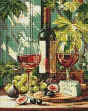 Opakowanie Diamentowa mozaika - Winna kompozycja 40x50cm