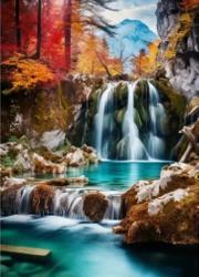 Opakowanie Diamentowa Mozaika Wodospad górska kaskada NO-2001357