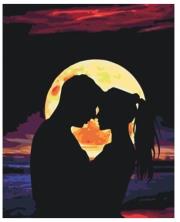 Diamentowa Mozaika Zakochana para cienie na tle księżyca NO-1009645. Wydawca: Norimpex. Dadada.pl Opakowanie Diamentowa Mozaika Zakochana para cienie na tle księżyca NO-1009645