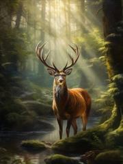 Diamentowa Mozaika Zwierzęta Jeleń NO-2000706. Wydawca: Norimpex. Dadada.pl Opakowanie Diamentowa Mozaika Zwierzęta Jeleń NO-2000706