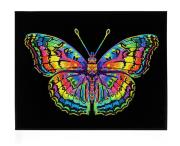 Opakowanie Diamond Dotz - Adults Flocked Neon Butterfly