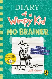 Okładka książki Diary of a Wimpy Kid. No Brainer. Book 18 wer. angielska