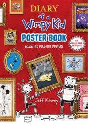 Okładka książki Diary of a Wimpy Kid Poster Book