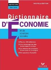 Okładka książki Dictionnaire d`economie et des sciences sociales