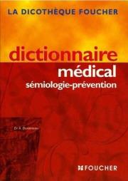 Okładka książki Dictionnaire medical semiologie-prevention