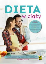Dieta w ciąży. Autor: Magdalena Jarzynka-Jendrzejewska, Ewa Sypnik-Pogorzelska, Monika Stromkie-Złomaniec, Czyrynda-Koled. Dadada.pl Okładka książki Dieta w ciąży