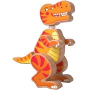 Opakowanie Dinozaur t-rex drewniany