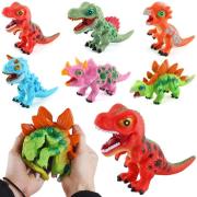 Opakowanie Dinozaury gumowe MIX