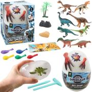 Opakowanie Dinozaury w jajku wykopaliska lodowe