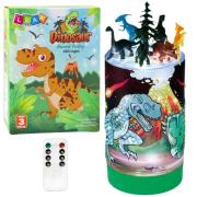 Dinozaury w słoiku LED. Wydawca: Leantoys. Dadada.pl Opakowanie Dinozaury w słoiku LED