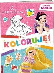 Okładka książki Disney Księżniczka Koloruję!