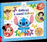 Okładka książki Disney Maluch Odkryj z nami kolory OK-9203